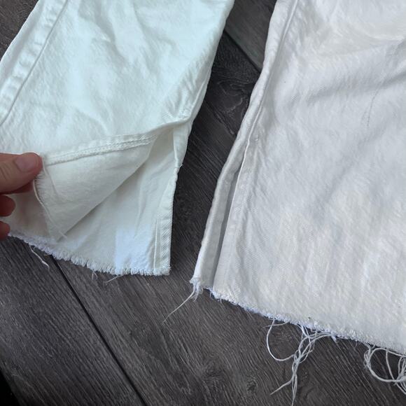 Zara Girls Size 9 White wide leg Jeans - Picture 8 of 8